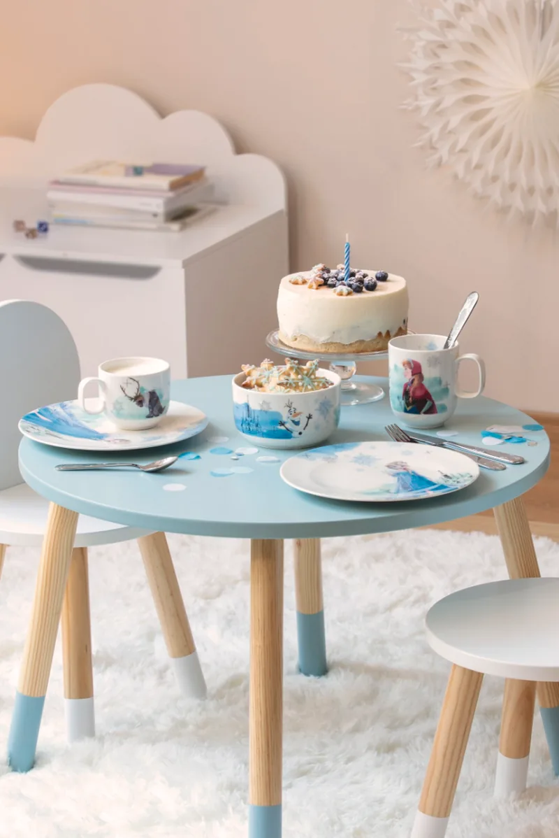 Kindertisch mit Geschirr Disney Frozen von Villeroy & Boch