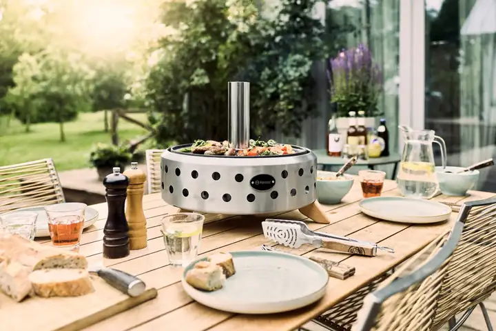 Petromax: Grillen, bei dem alle am Tisch sitzen