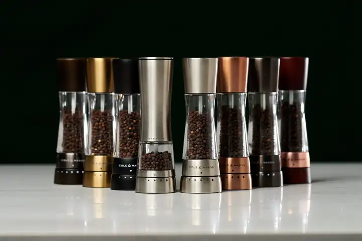 Cole & Mason: Die Kultmühle würzt jetzt auf Knopfdruck