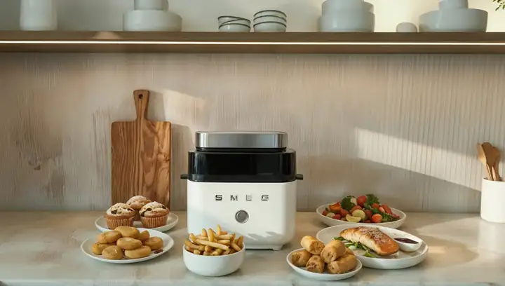 Smeg Der Air Fryer, den man nicht mehr im Schrank verstecken muss, Ansicht 2