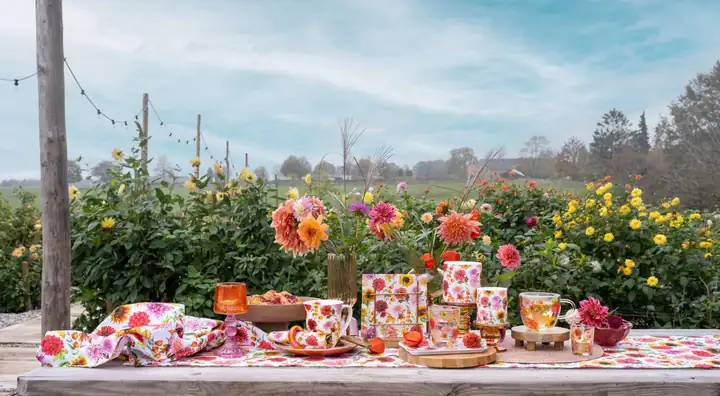 Ambiente Europe: Autumn Blooming: herbstliche Tischdeko von Ambiente