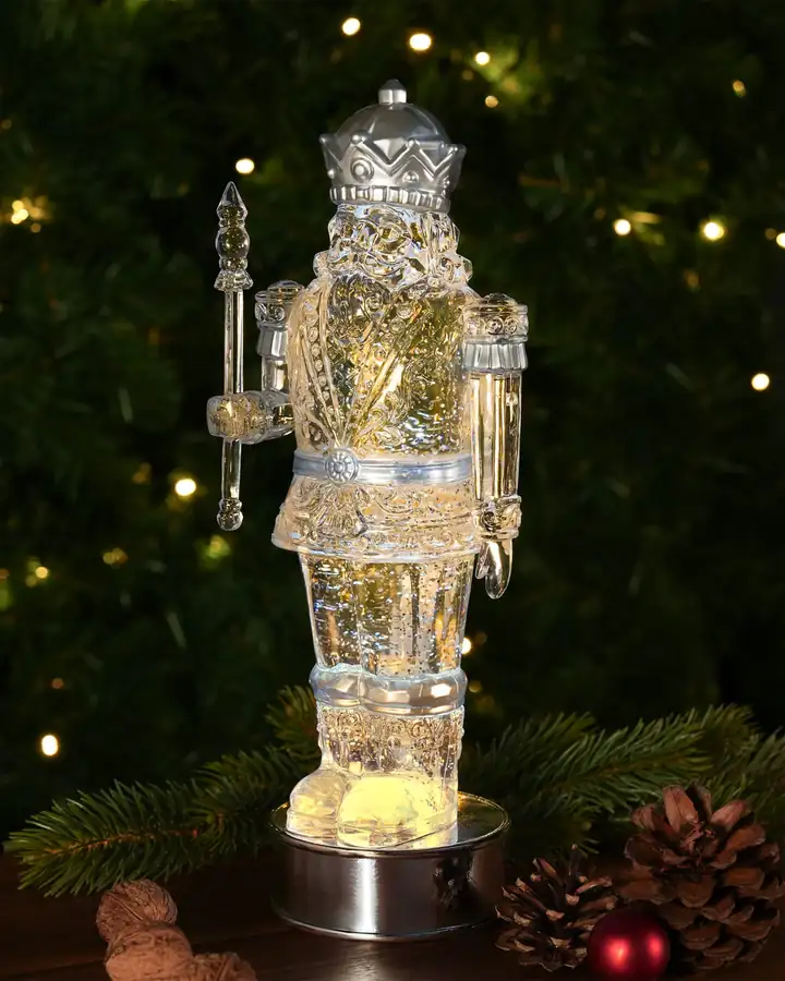 Sompex: Sompex Glamor Nussknacker: Leuchtfigur aus Acryl