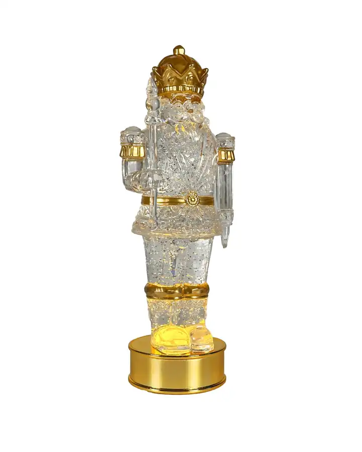 Sompex Sompex Glamor Nussknacker: Leuchtfigur aus Acryl, Ansicht 2