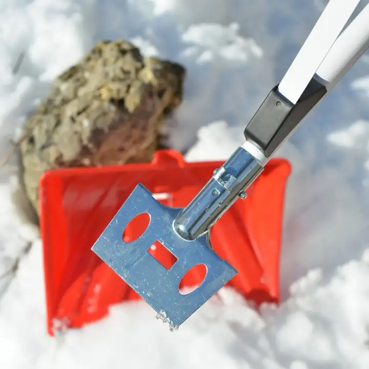 Krinner Krinner Snow Buddy: Schneeschaufel mit Eiskratzer, Ansicht 3