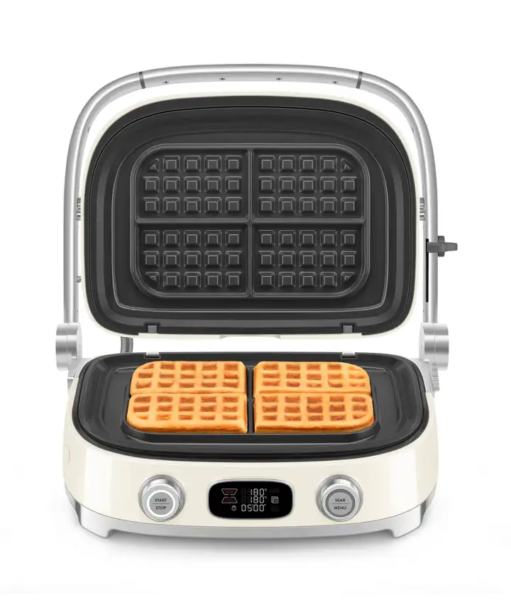 Smeg Smeg Kontaktgrill: Panini, Steak und Waffeln in einem, Ansicht 3