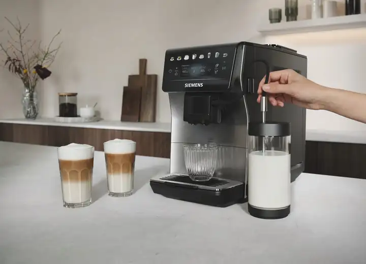 Siemens Siemens EQ600 iAroma: Kaffeevollautomat mit 25 Getränken, Ansicht 3