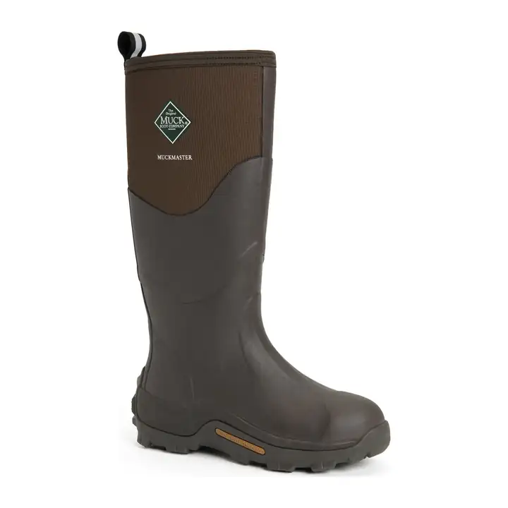 Muck Boot Muckmaster in Braun, hoher Neoprenstiefel mit Gummiüberzug