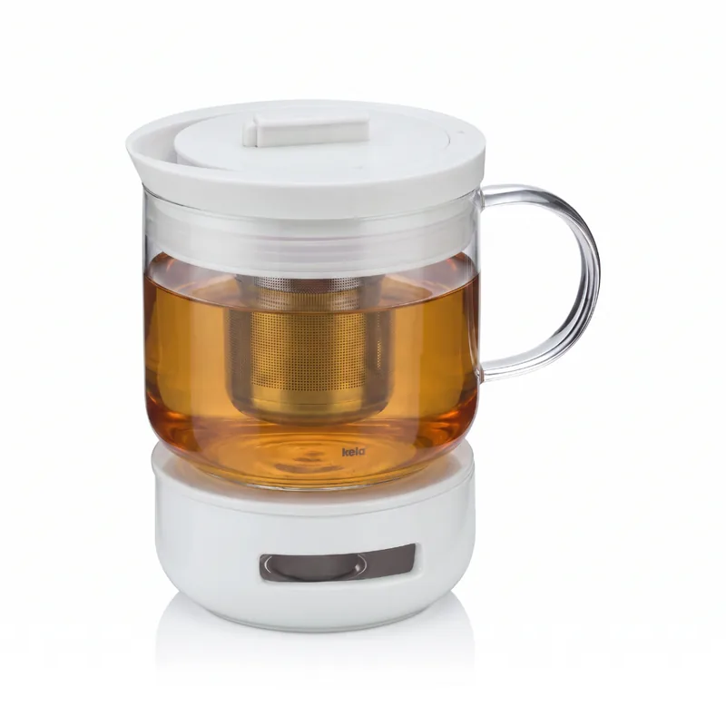Teekanne Seoul von kela aus Glas mit Tee